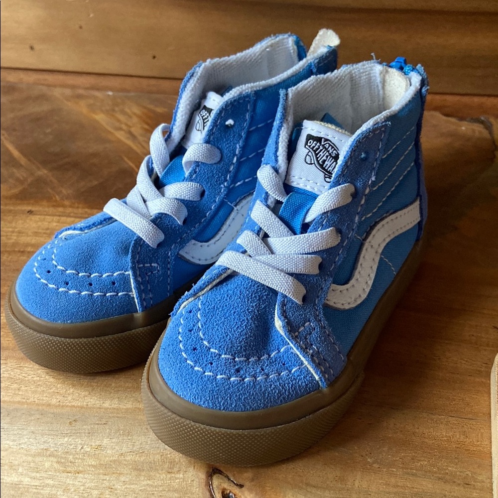 Vans TODDLER Blue High-Top Sneakers